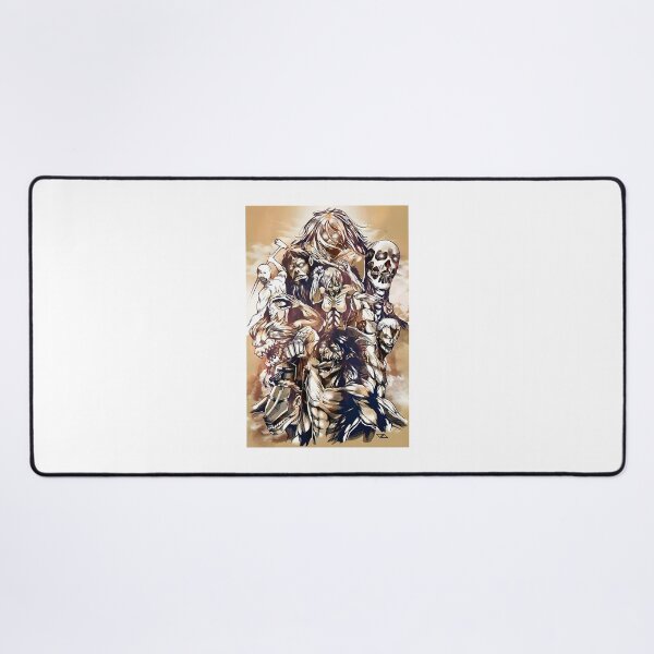 Item preview, The Nine Titans from Attack On Titan - Epic Anime Inspired Design designed and sold by etaoredbubble.