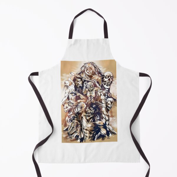 Item preview, The Nine Titans from Attack On Titan - Epic Anime Inspired Design designed and sold by etaoredbubble.