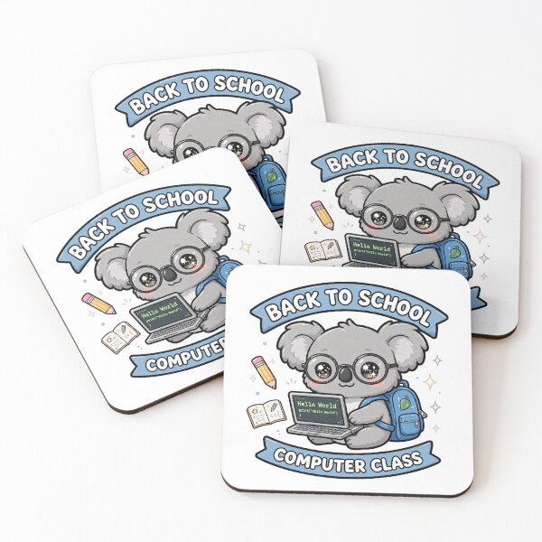Artikelvorschau, Niedlicher Koala – Zurück zur Schule – Computerunterricht – Programmieren entworfen und verkauft von Wildlife-Walk.