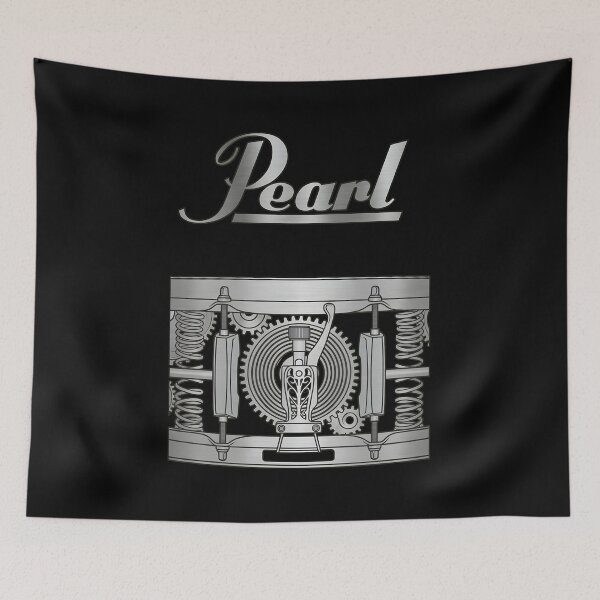 Item preview, Metallic Snare Drum Internal Gear Blueprint Sketch Poster designed and sold by AbdullahiStinne.