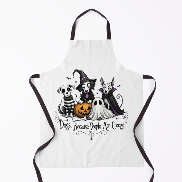 Item preview, Dogs Because People Are Creepy Halloween Dog Art designed and sold by SoyLamderma.
