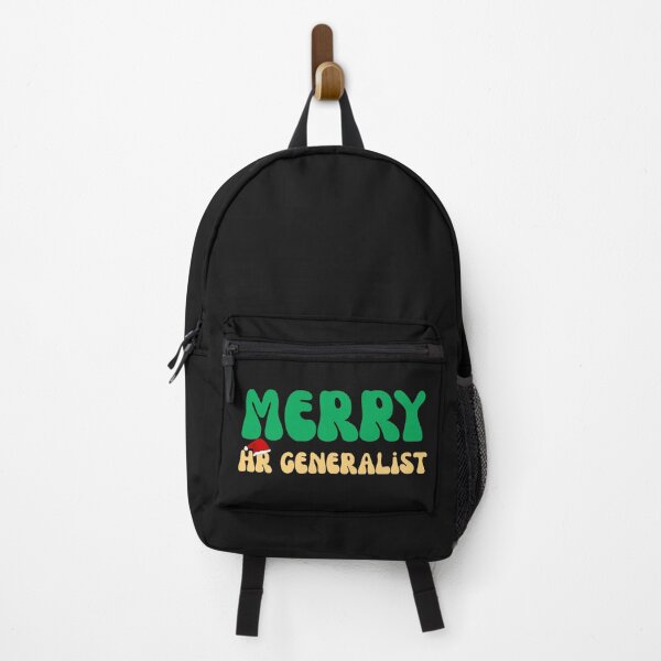 Item preview, Groovy Merry HR Specialist Retro Christmas Santa Hat designed and sold by mumchaosdesigns.