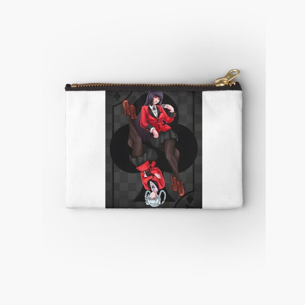 Item preview, Ilustración de los personajes de anime Kakegurui inspirados en Yumeko y Kirari designed and sold by etaoredbubble.