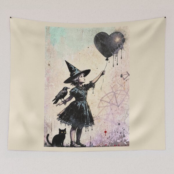 Item preview, Girl with Balloon Tribute designed and sold by Kamoufleur.