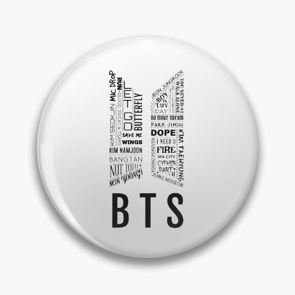 Item preview, BTS | Songs x Names | Artwork | Logo designed and sold by ShufflexShop.