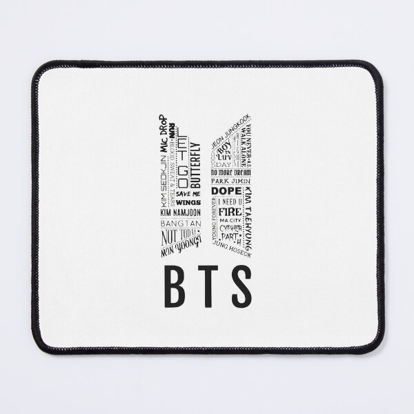 Item preview, BTS | Songs x Names | Artwork | Logo designed and sold by ShufflexShop.