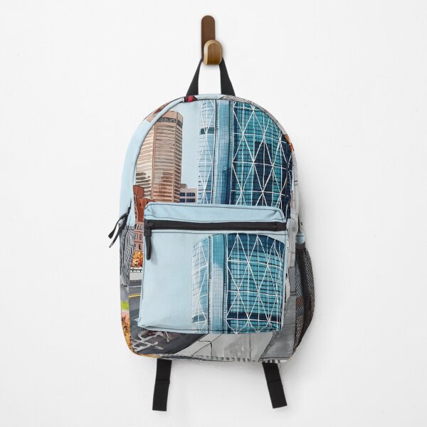 Item preview, Calgary Watercolor Print – Canada Travel Wall Art designed and sold by POSTERIOCREW.