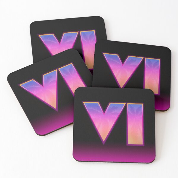 Item preview, Synthwave Roman Numeral Tropical Palm Vector - Retro Neon Coast Logo Emblem designed and sold by Billy Morfo™.