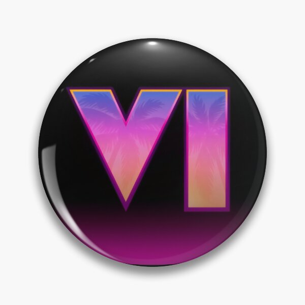Item preview, Synthwave Roman Numeral Tropical Palm Vector - Retro Neon Coast Logo Emblem designed and sold by Billy Morfo™.