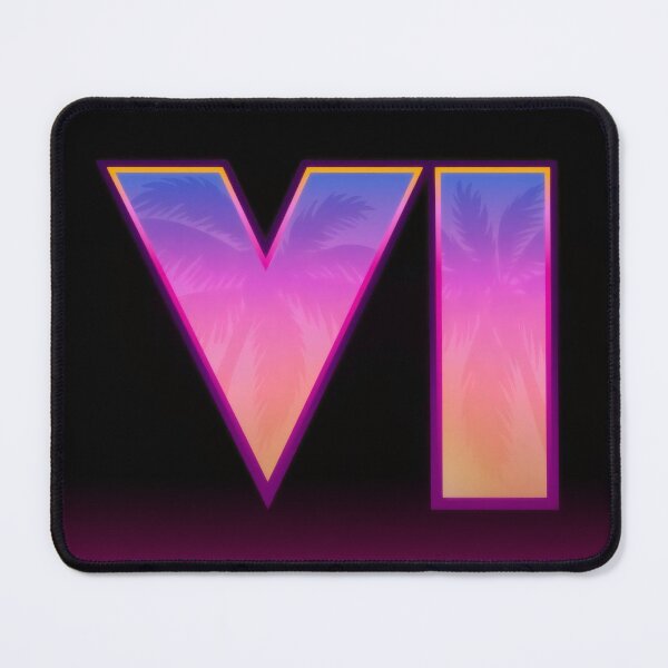 Item preview, Synthwave Roman Numeral Tropical Palm Vector - Retro Neon Coast Logo Emblem designed and sold by Billy Morfo™.