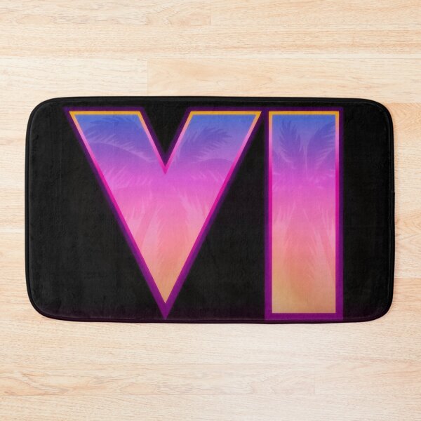 Item preview, Synthwave Roman Numeral Tropical Palm Vector - Retro Neon Coast Logo Emblem designed and sold by Billy Morfo™.
