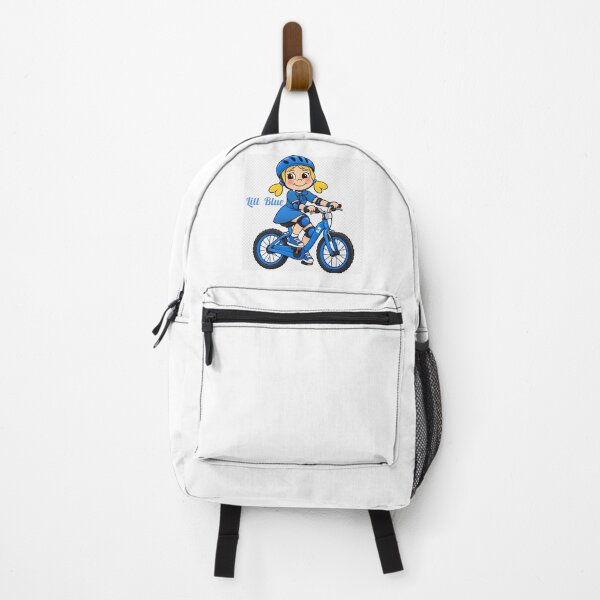 Item preview, Lill Blue riding a bike designed and sold by Lillblue56.