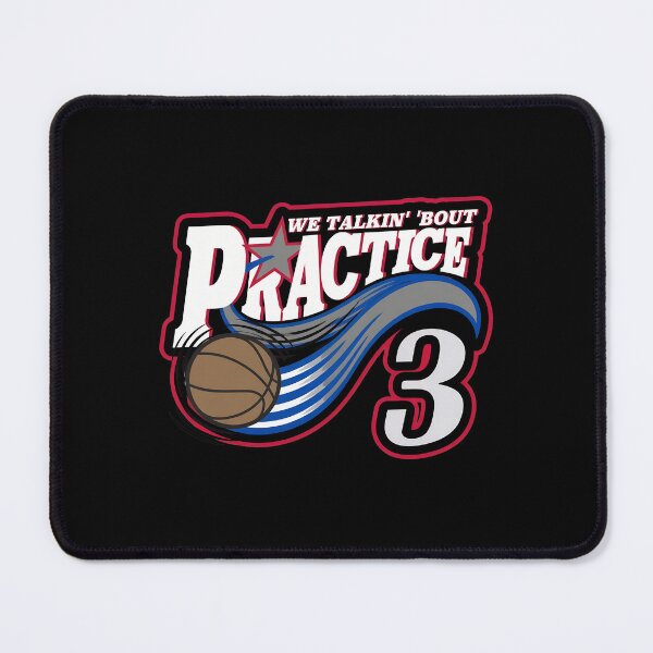 Item preview, We Talkin Bout Practice Basketball Number 3 Blockcore Graphic designed and sold by AbdullahiStinne.