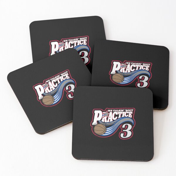 Item preview, We Talkin Bout Practice Basketball Number 3 Blockcore Graphic designed and sold by AbdullahiStinne.