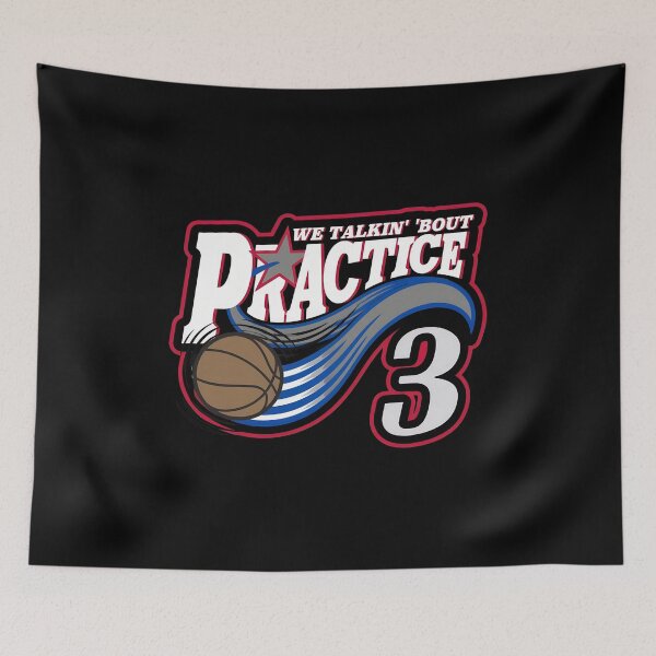 Item preview, We Talkin Bout Practice Basketball Number 3 Blockcore Graphic designed and sold by AbdullahiStinne.