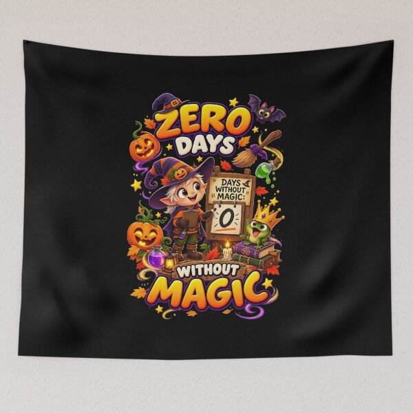 Item preview, Zero Days Without Magic Halloween Witch designed and sold by Yomere.