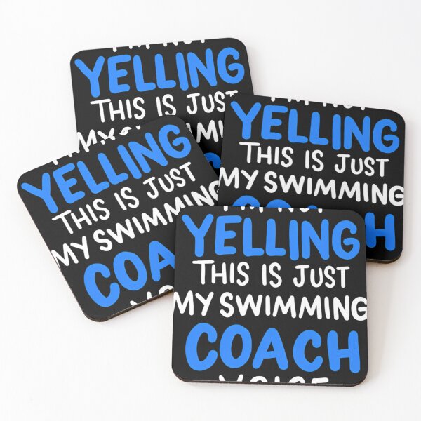 Item preview, Swimming Coach Voice Coaching Mentor Teacher Sport designed and sold by GeorgiWalter.