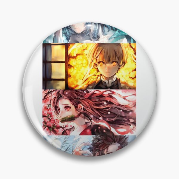 Item preview, Demon Slayer Inspired Artwork Featuring Dynamic Anime Style Design designed and sold by etaoredbubble.