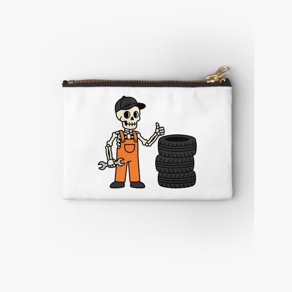 Item preview, Skeleton Mechanic – Halloween Auto Repair Thumbs Up Design designed and sold by VenZolic.