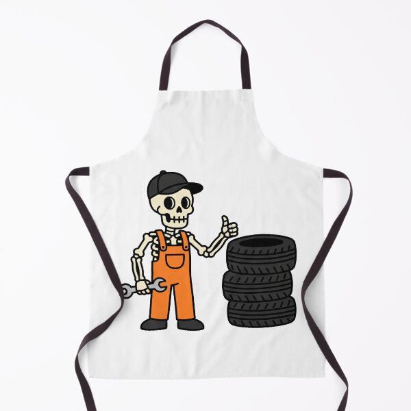Item preview, Skeleton Mechanic – Halloween Auto Repair Thumbs Up Design designed and sold by VenZolic.
