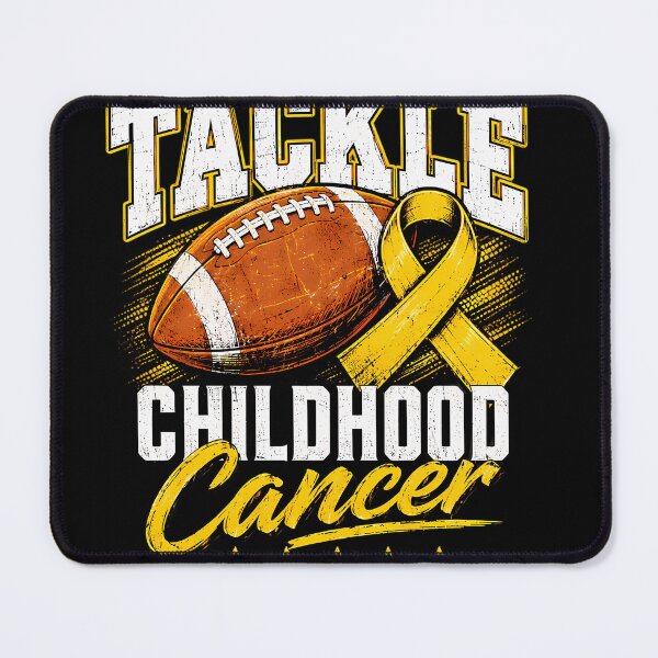 Item preview, Tackle Childhood Cancer Football Awareness Ribbon designed and sold by GeorgiWalter.