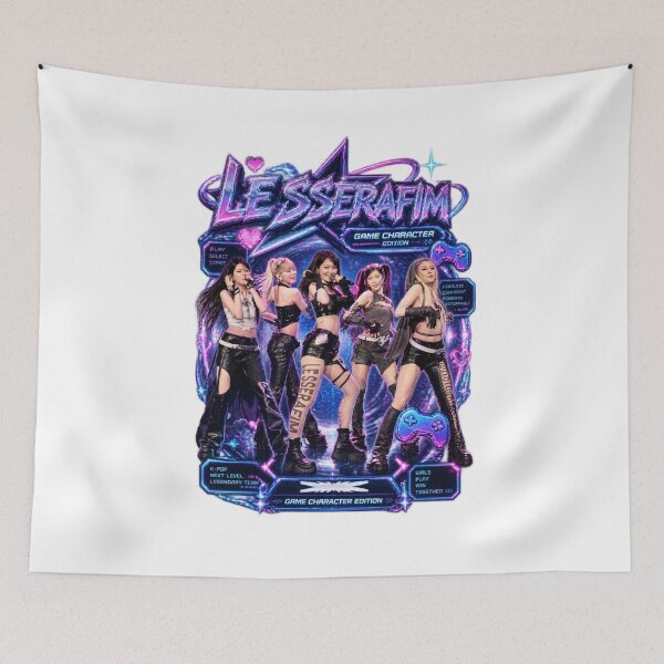Item preview, Luminous Arcade HUD LE SSERAFIM All Members Formation designed and sold by Valereekmerch.