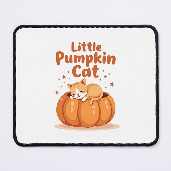 Item preview, cute cat happy halloween in pumpkin cartoon designed and sold by Panya-Design.