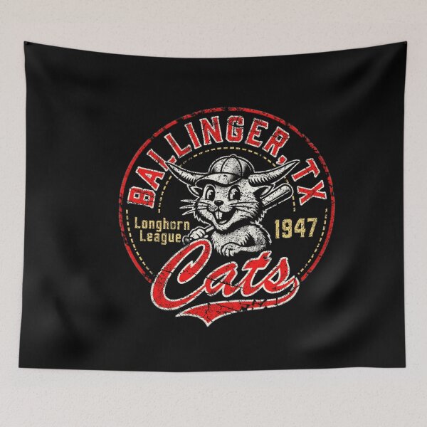 Item preview, Vintage 1947 Ballinger Texas Baseball Mascot Retro Sports Design designed and sold by ZaDonShop.