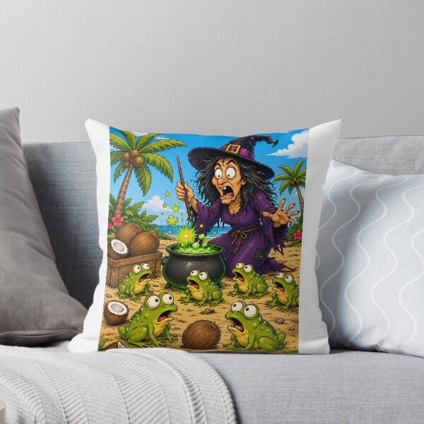 Item preview, Chaotic Witch Tropical Potion Disaster designed and sold by ComedyInkFactor.