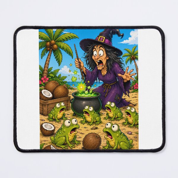 Item preview, Chaotic Witch Tropical Potion Disaster designed and sold by ComedyInkFactor.