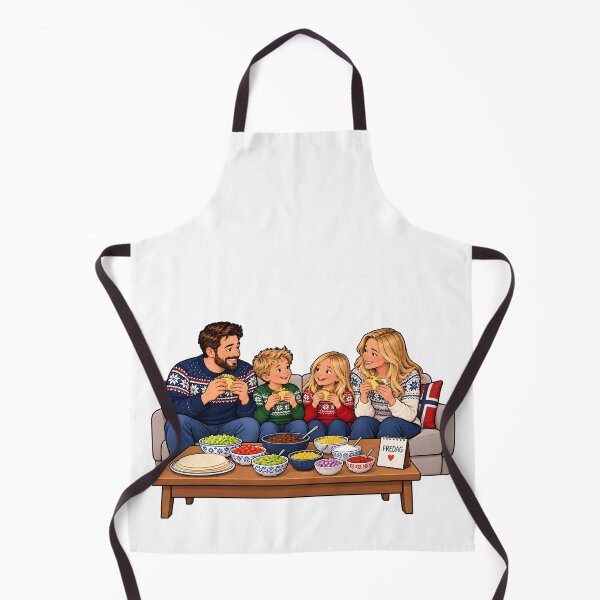 Item preview, Norwegian Taco Friday with the Family designed and sold by PRINTIONAL.