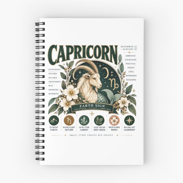 Item preview, Capricorn Horoscope  designed and sold by PamLeeDesign.