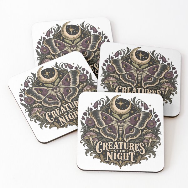 Item preview, Gothic Moth Creatures of Night designed and sold by Thai Vibe Studio.