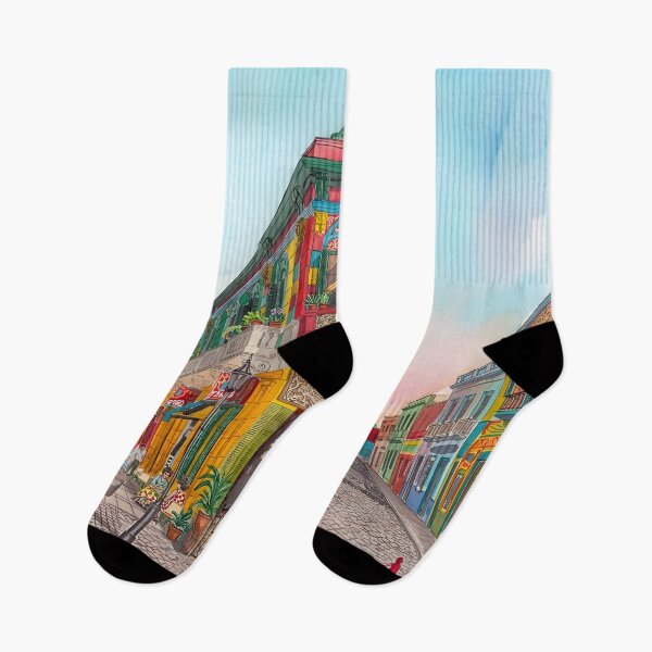 Item preview, Caminito La Boca Buenos Aires Watercolor Travel designed and sold by POSTERIOCREW.