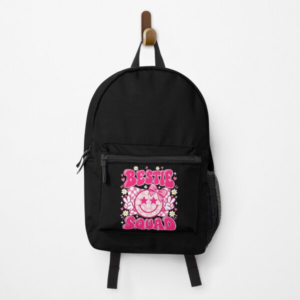 Item preview, Bestie Squad Pink Smiley Best Friend Gift Cute Girly Friendship designed and sold by THREE LITTLE BEANS.