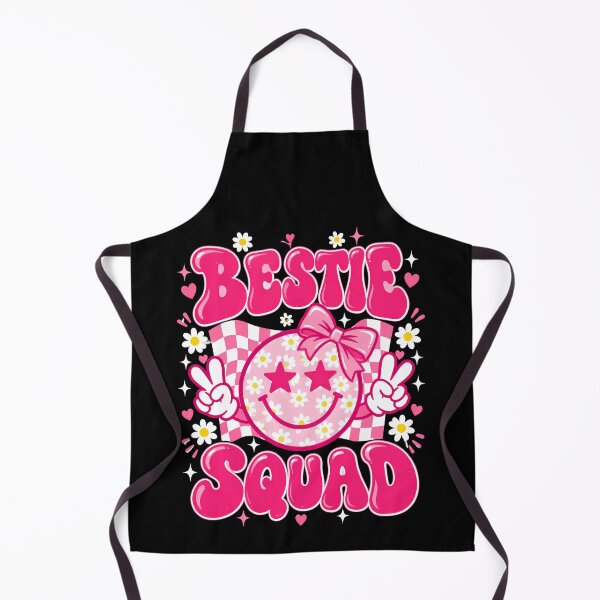 Item preview, Bestie Squad Pink Smiley Best Friend Gift Cute Girly Friendship designed and sold by THREE LITTLE BEANS.