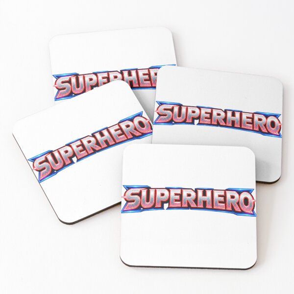 Item preview, Retro superhero text art designed and sold by Nela-&-Lena.