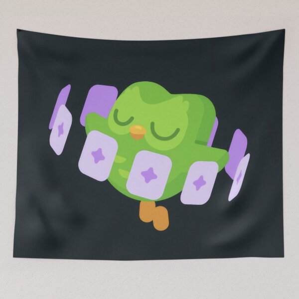 Item preview, Mystic Green Owl Fortune Teller Vector - Cute Magical Bird Graphic Poster designed and sold by Billy Morfo™.