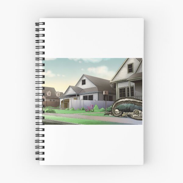 Item preview, Fox Hollow Town Scenic Landscape Nature Illustration designed and sold by hillvalley-nl.