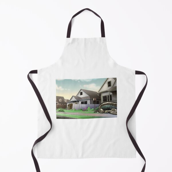 Item preview, Fox Hollow Town Scenic Landscape Nature Illustration designed and sold by hillvalley-nl.