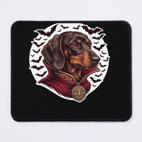 Item preview, Vampire Dachshund Halloween Dracula Dog Bat Gothic Costume designed and sold by ArcaneArtistry.