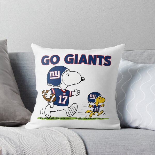 Item preview, Snoopy & Woodstock New York Giants Football Retro F350 designed and sold by GLUVY-THEME.