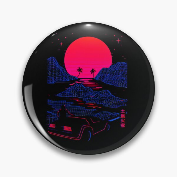 Item preview, Synthwave Sunset Drive  designed and sold by rempeljyfali.