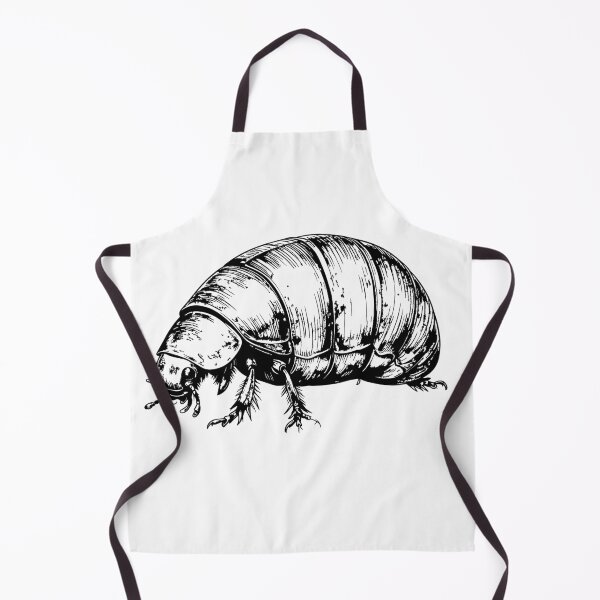 Item preview, Vintage Isopod Illustration - Linocut Pill Bug & Roly Poly Art designed and sold by Litely.