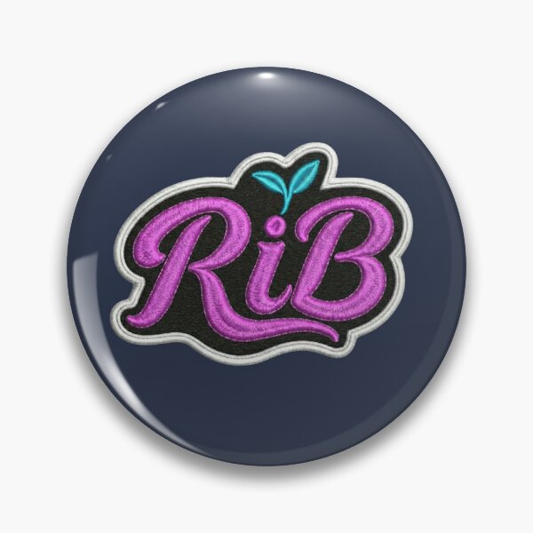Item preview, Neon Pop Fluorescent Script Emblem RiB Graphic designed and sold by Rib-Brand.