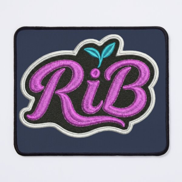 Item preview, Neon Pop Fluorescent Script Emblem RiB Graphic designed and sold by Rib-Brand.