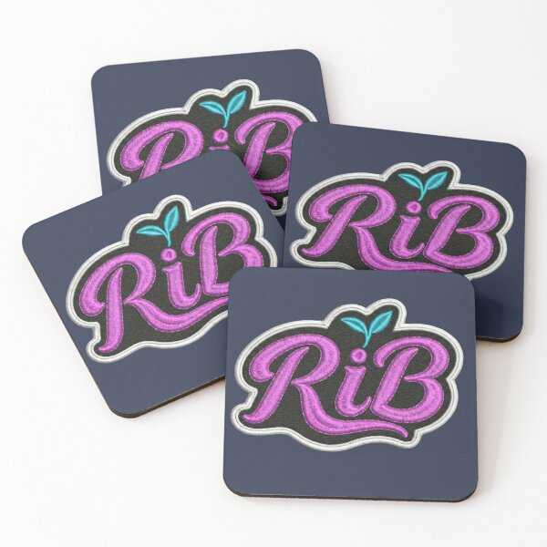 Item preview, Neon Pop Fluorescent Script Emblem RiB Graphic designed and sold by Rib-Brand.