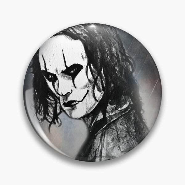 Artikelvorschau, Eric Draven aus „The Crow“ – Porträt aus „Can’t Rain All the Time“ – Kunstdruck aus dem Gothic- und Kultfilm entworfen und verkauft von ConorKeeganArt.