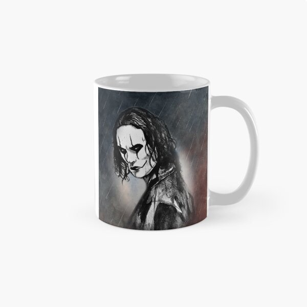 Artikelvorschau, Eric Draven aus „The Crow“ – Porträt aus „Can’t Rain All the Time“ – Kunstdruck aus dem Gothic- und Kultfilm entworfen und verkauft von ConorKeeganArt.
