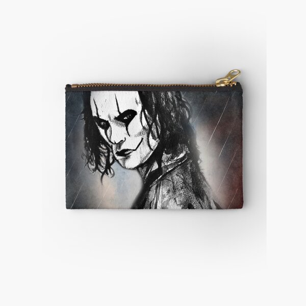 Item preview, The Crow Eric Draven “Can’t Rain All the Time” Portrait – Gothic Movie & Cult Film Art Print designed and sold by ConorKeeganArt.